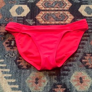 neon pink bikini bottoms